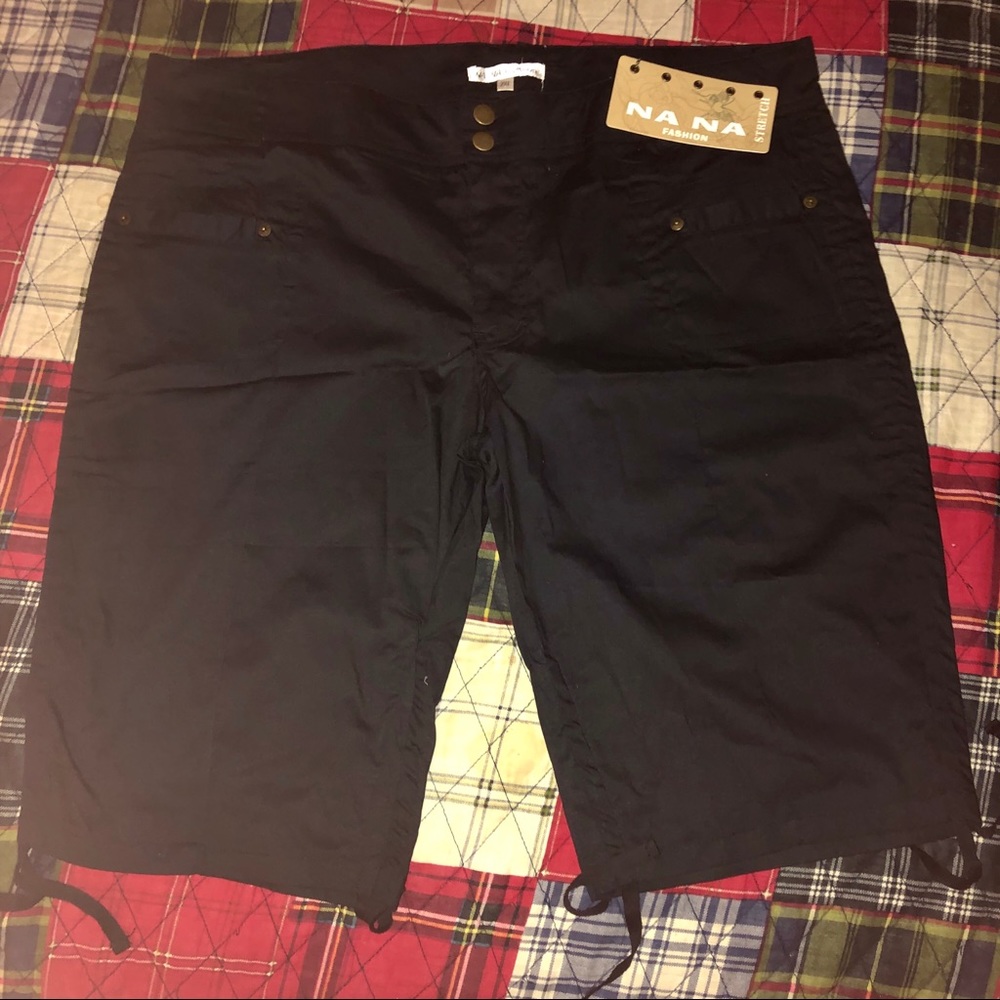 Na Na Fashion Cargo Shorts BLACK (XXL)